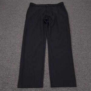 Hurley Pants Mens 34x30 Black Stretch Chino Straight Leg Casual Performance